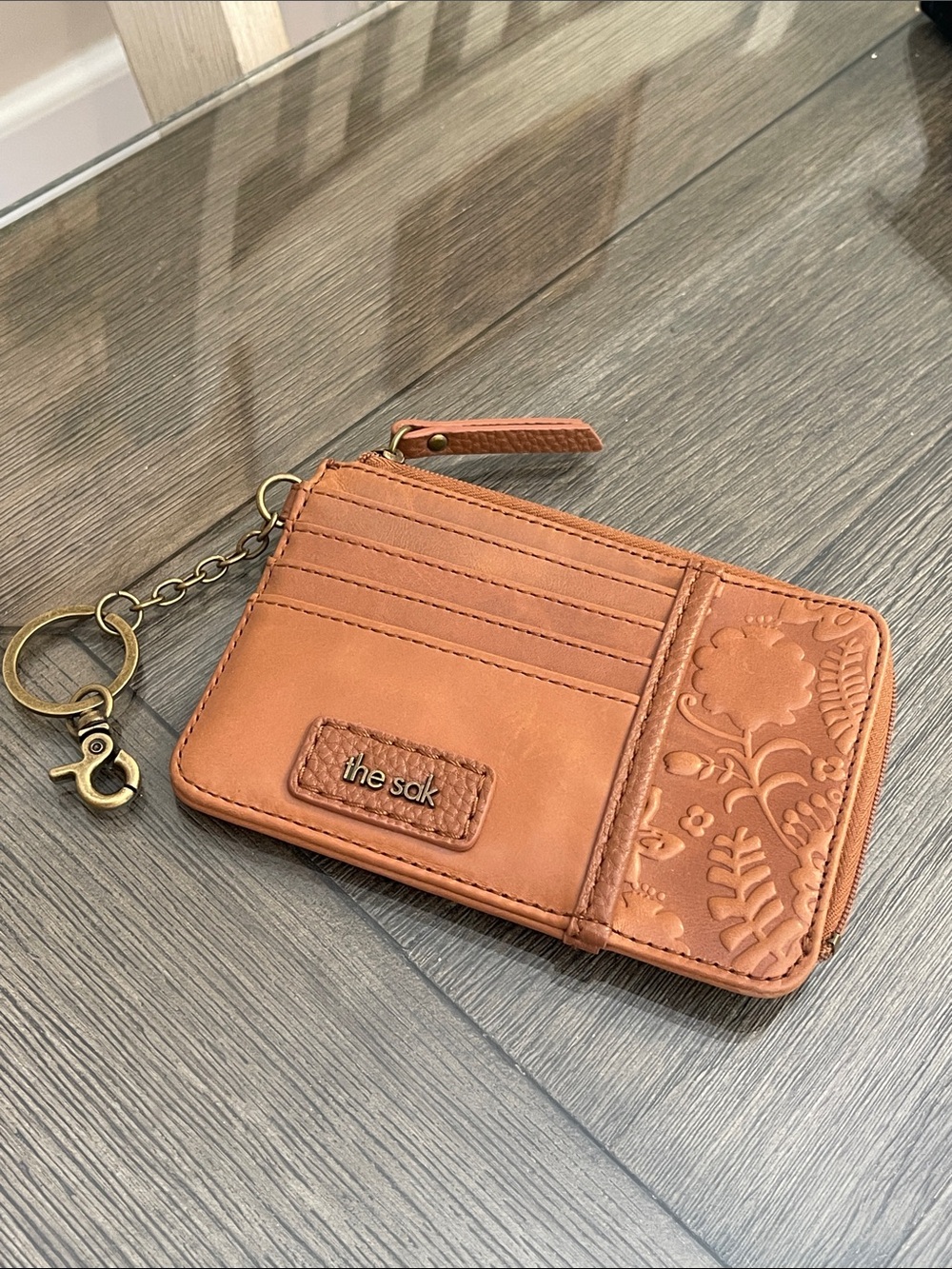 The Sak Women's Iris Leather Card Case Wallet